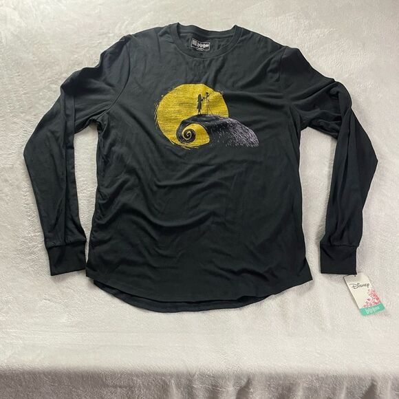 Lularoe Disney Nightmare Before Christmas Long Sleeve Patrick Size Large - Picture 1 of 6